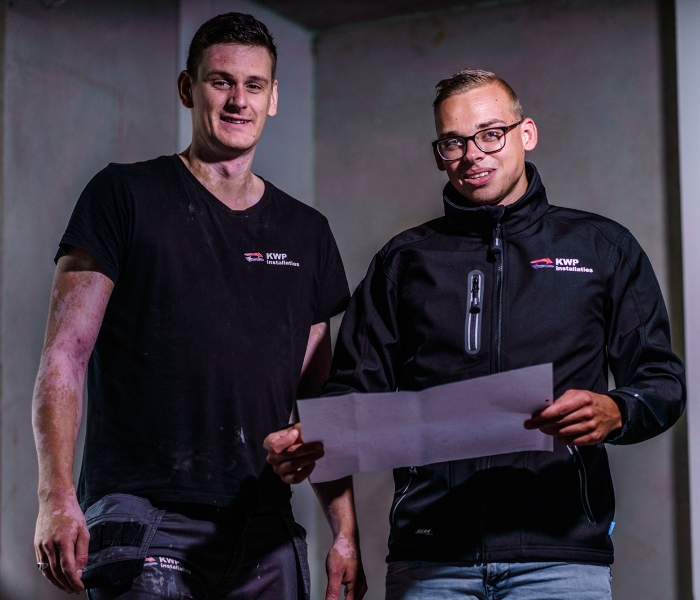 Nieuwe website en start social media voor KWP Installaties