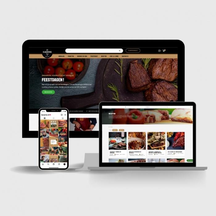 Online marketing voor La Carne Premium Beef